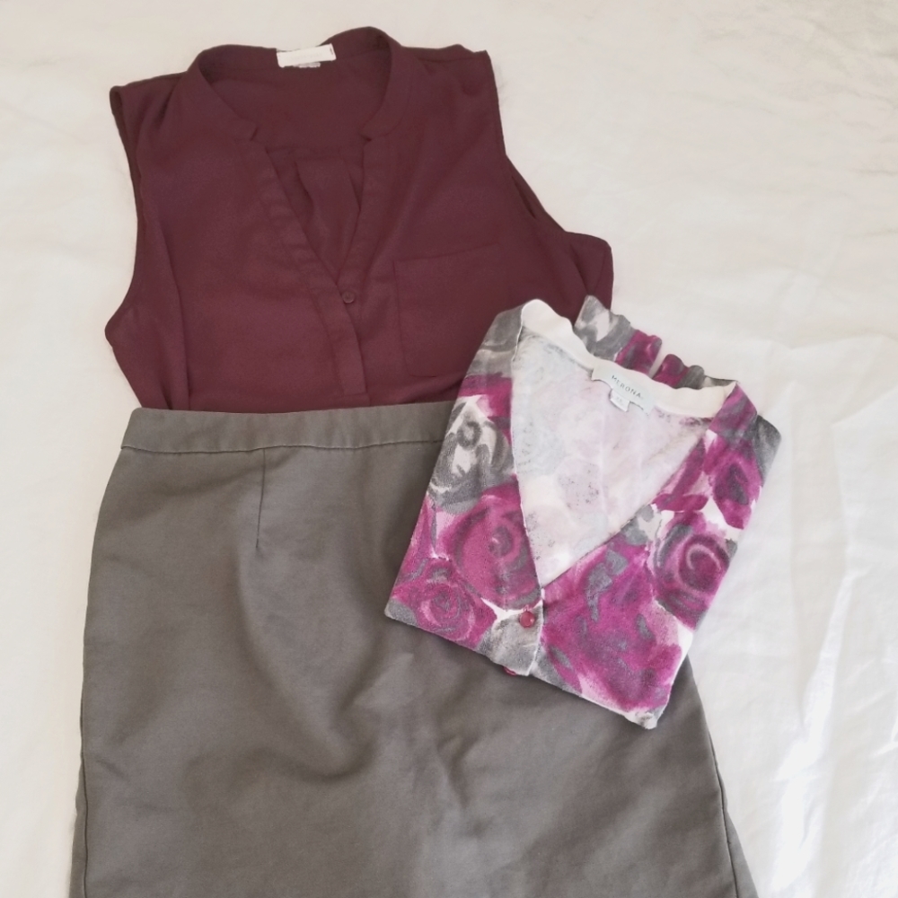 lucid pink Wine Sleeveless Dress Top